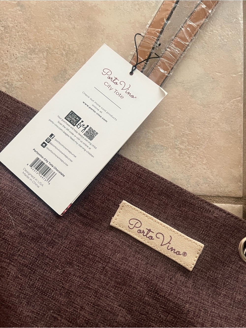 Porto Vino Wine Bag - NWT - Picture 2 of 13